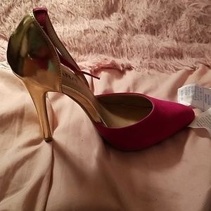 Pink heels